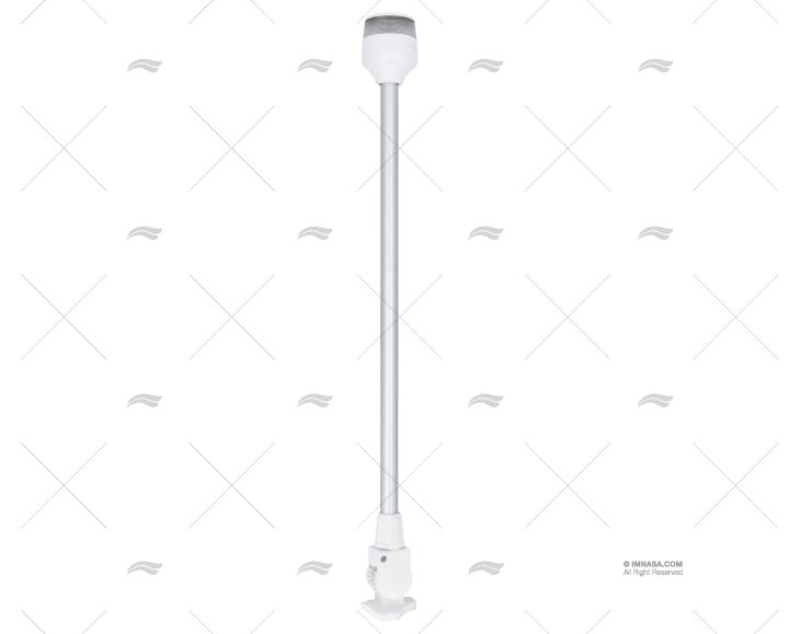 LUCE TUTTO ORIZZONTE RIBALTABILE BIANCA 605mm HELLA MARINE