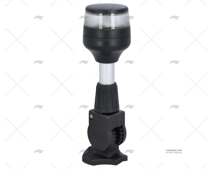 LUCE TUTTO ORIZZONTE RIBALTABILE NERA 205mm HELLA MARINE