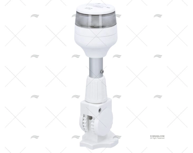 LUZ TODO HORIZONTE REBATÍVEL BRANCA 205mm HELLA MARINE