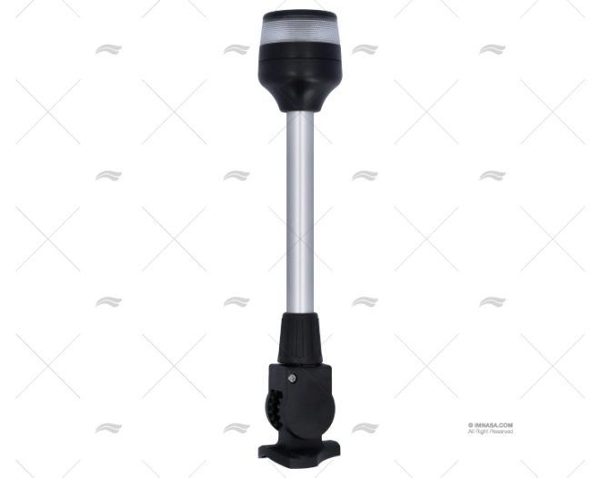 LUCE OMNIDIREZIONALE RIBALTABILE NERA 315mm HELLA MARINE