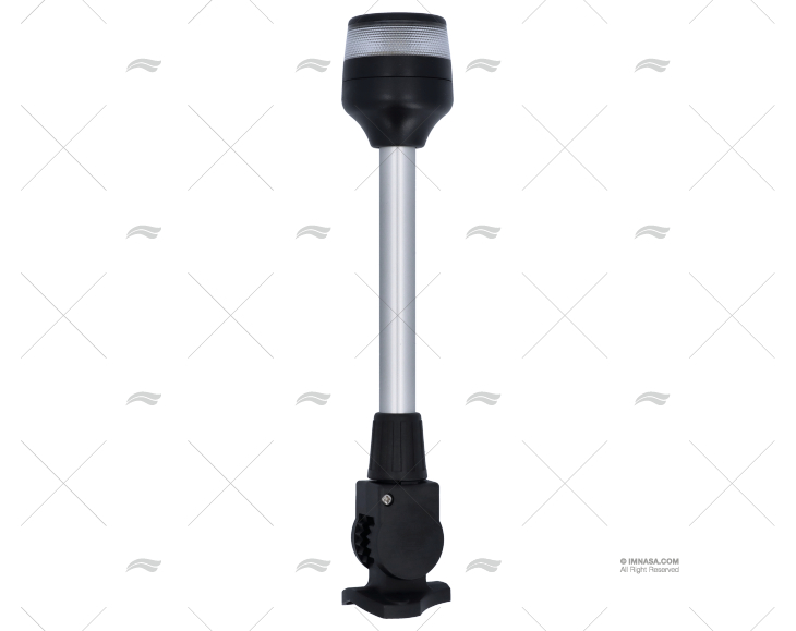 LUCE OMNIDIREZIONALE RIBALTABILE NERA 315mm HELLA MARINE