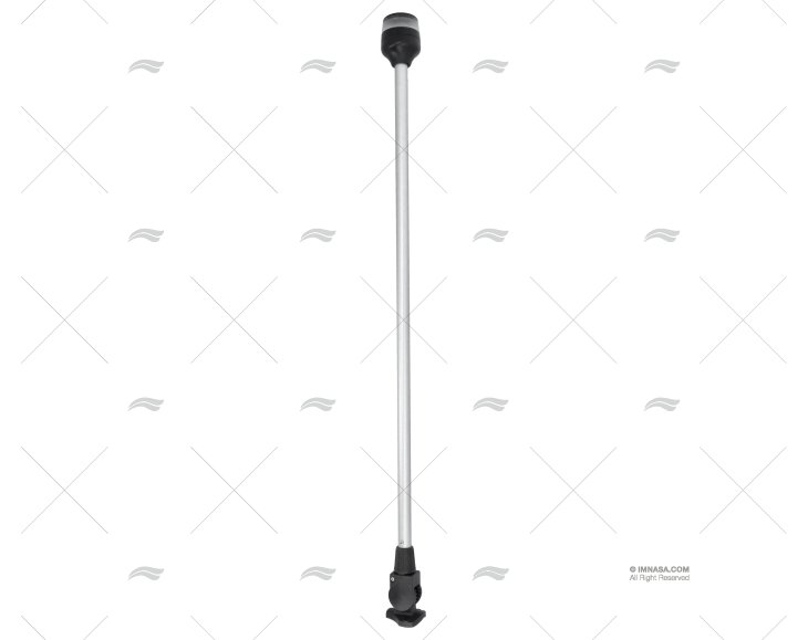 LUZ TODO HORIZONTE REBATÍVEL PRETA 865mm HELLA MARINE