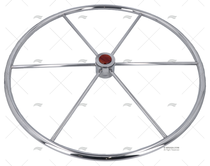 RUOTA TIMONE  800mm 6R INOX SAVORETTI ARMANDO