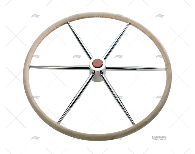 RODA LEME  800mm 6R PELE/INOX SAVORETTI ARMANDO