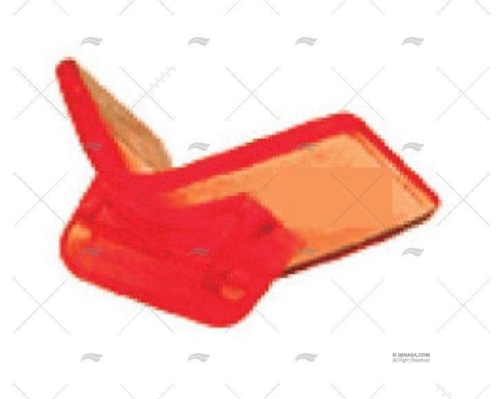 V BOW STOP POLYURETHANE 3" BRACKET