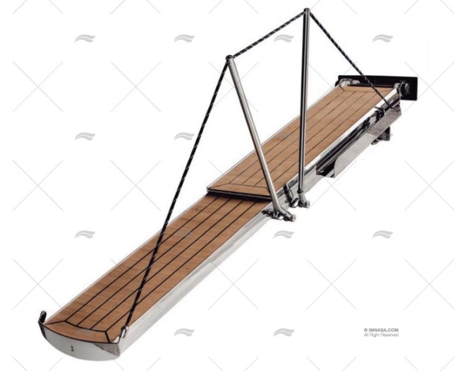 PASSERELLE BS PI461 2250mm 12V 200Kg.INOX BESENZONI