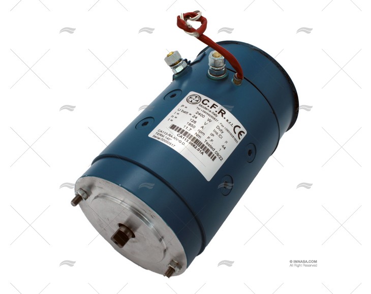 MOTORE BS 24V 2400w P.CENTRALE ART 383/376 BESENZONI