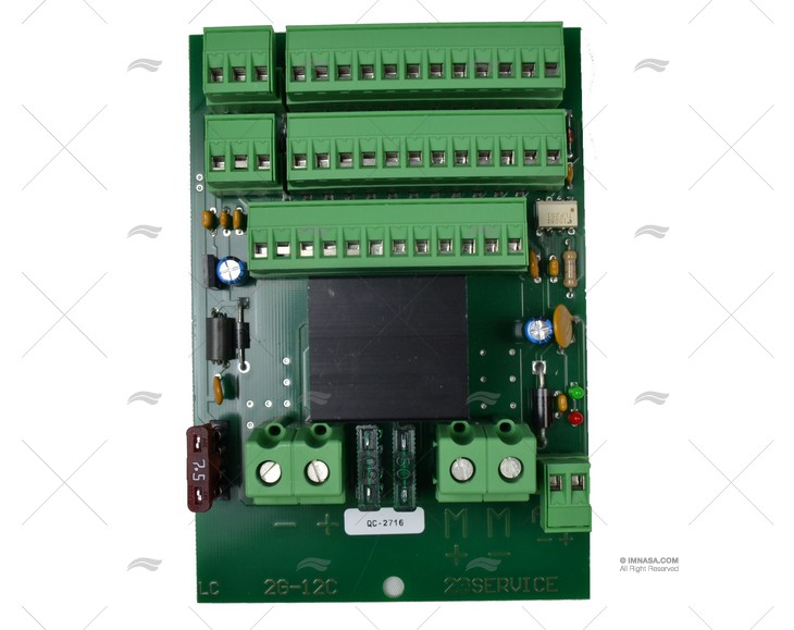 BOARD FOR JUNCTION BOX 1/6 FUNCTIONS
