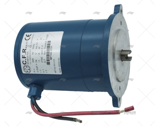 MOTORE BS 24v  200w NUOVO P.3055/3060 BESENZONI