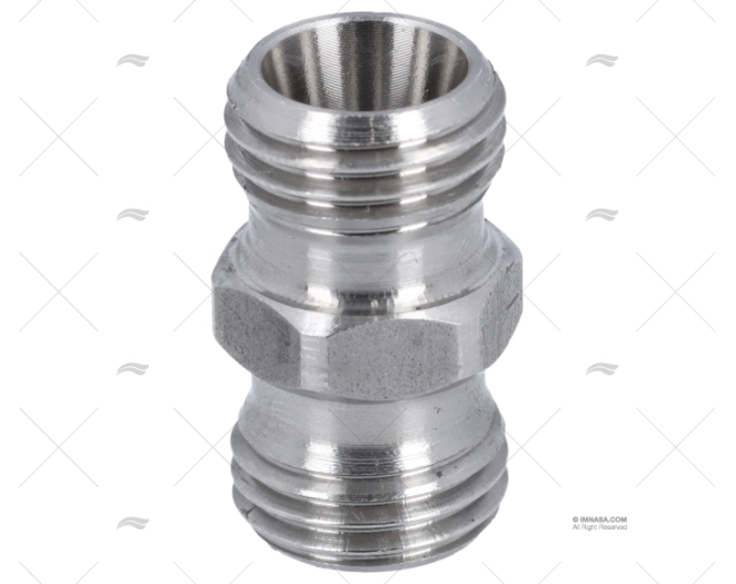 RACCORD UNIÃO M-M 1/4 INOX BS BESENZONI