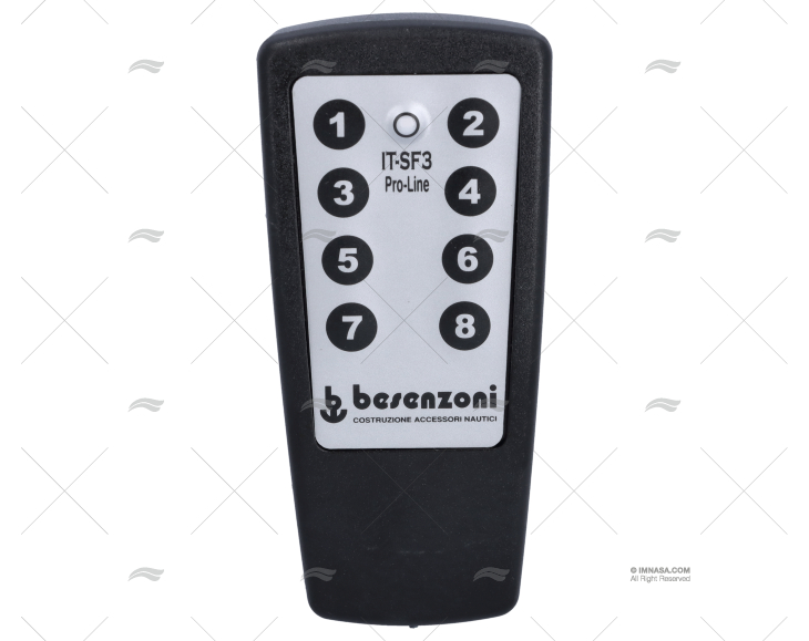 COMANDO TX-ITSF3 6/8 CANAIS BES.1.100 BESENZONI