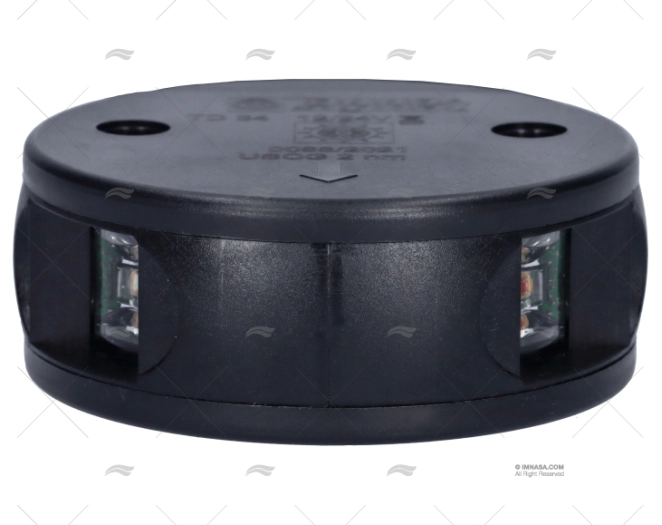 LIGHT LED BLACK S34 BICOLOR 12/24V