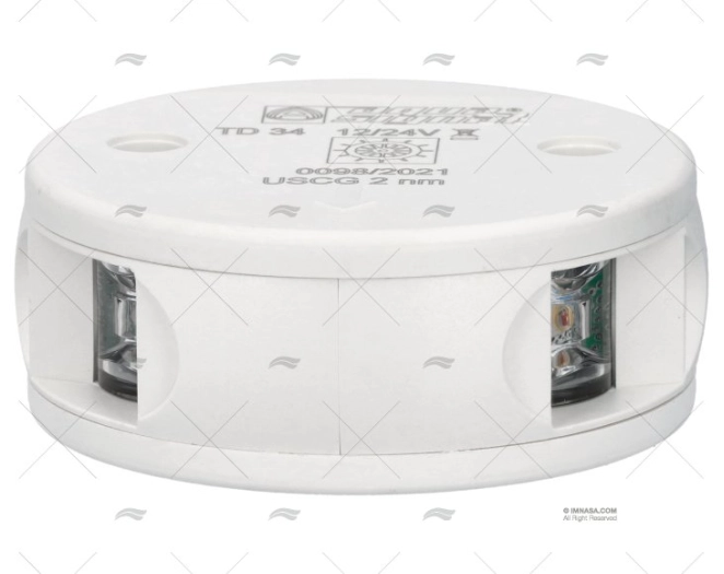 LUZ LED BRANCA S34 BICOLOR 12/24V
