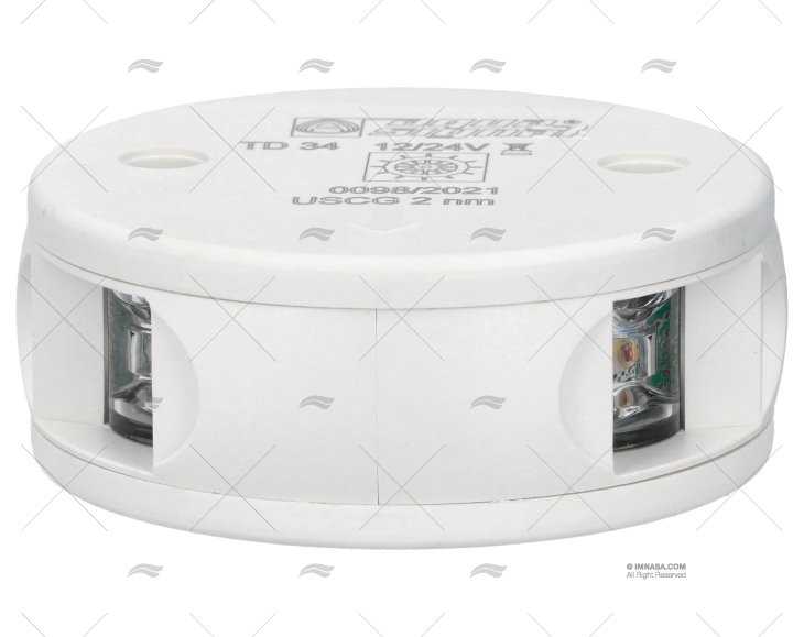 LUZ LED BRANCA S34 BICOLOR 12/24V