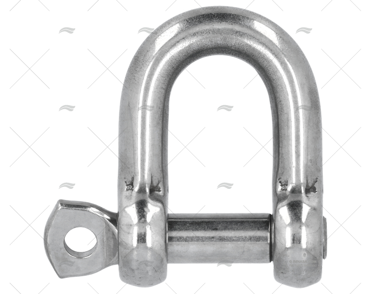 SHACKLE 'D' 14mm S.S.316
