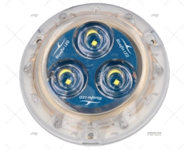 LIGHT PIRANHA P3 WHITE 12V BLUEFIN