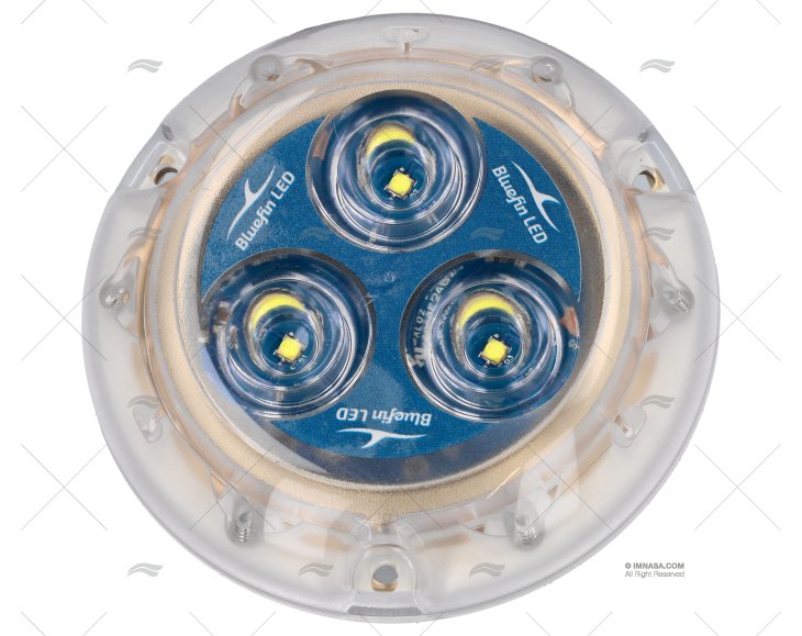 LIGHT PIRANHA P3 WHITE 12V BLUEFIN