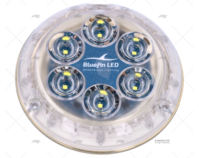 LUCE PIRANHA P6 NITRO 4100LM 24V BIANCO BLUEFIN