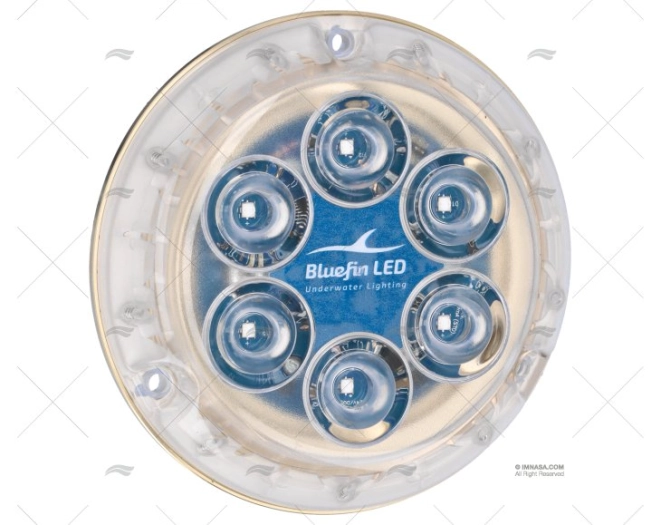 LUCE PIRANHA P6 NITRO 4100LM 24V BLU BLUEFIN