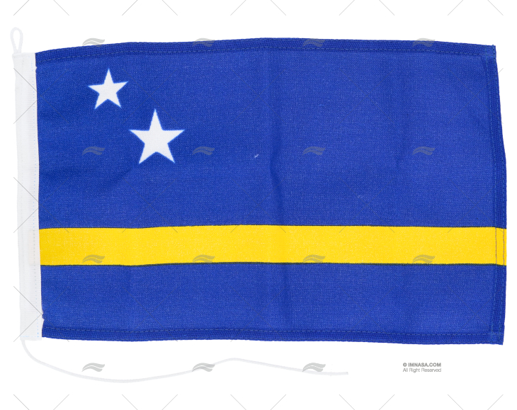 BANDEIRA CURAÇAO 30x 20cm ADRIA BANDIERE