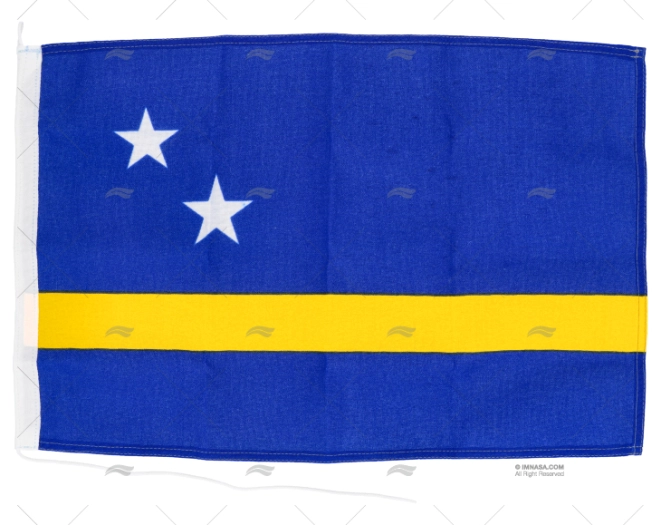 BANDEIRA CURAÇAO 45x 30cm ADRIA BANDIERE