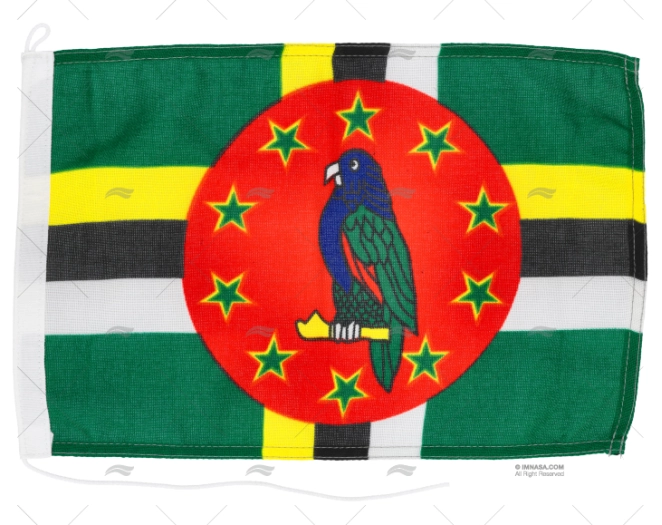 BANDIERA DOMINICA 30x 20cm ADRIA BANDIERE