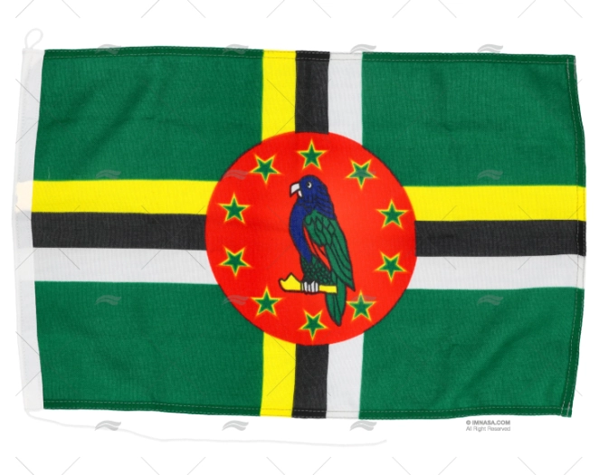 BANDERA DOMINICA 75x 50cm ADRIA BANDIERE