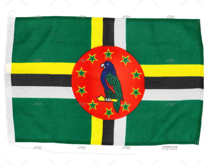 BANDEIRA DOMINICA 75x 50cm ADRIA BANDIERE