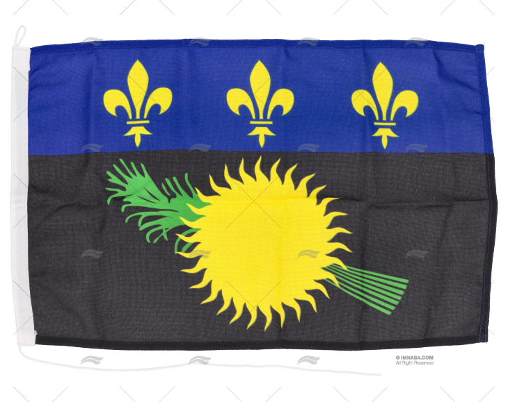 BANDIERA GUADALUPE 45x 30cm ADRIA BANDIERE
