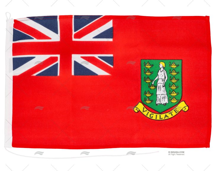 BANDIERA ISOLE VERGINI BRITANNICHE 75x 50 ADRIA BANDIERE