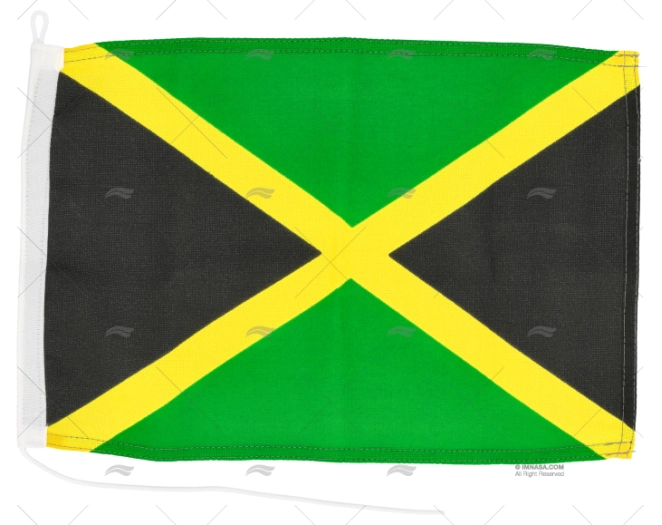 BANDERA JAMAICA MERCANTE 30x 20cm ADRIA BANDIERE