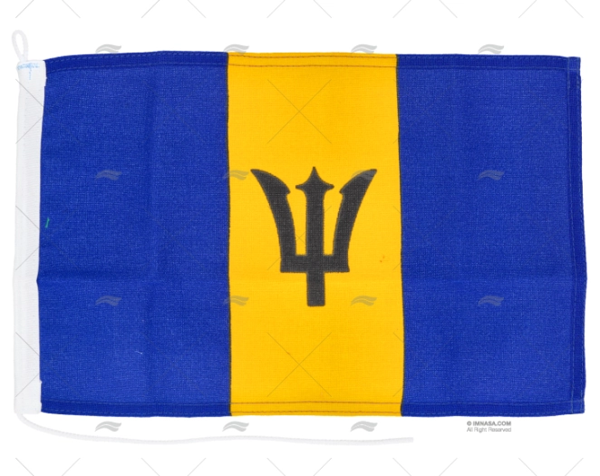 BANDERA BARBADOS MERCANTE 30x 20cm ADRIA BANDIERE