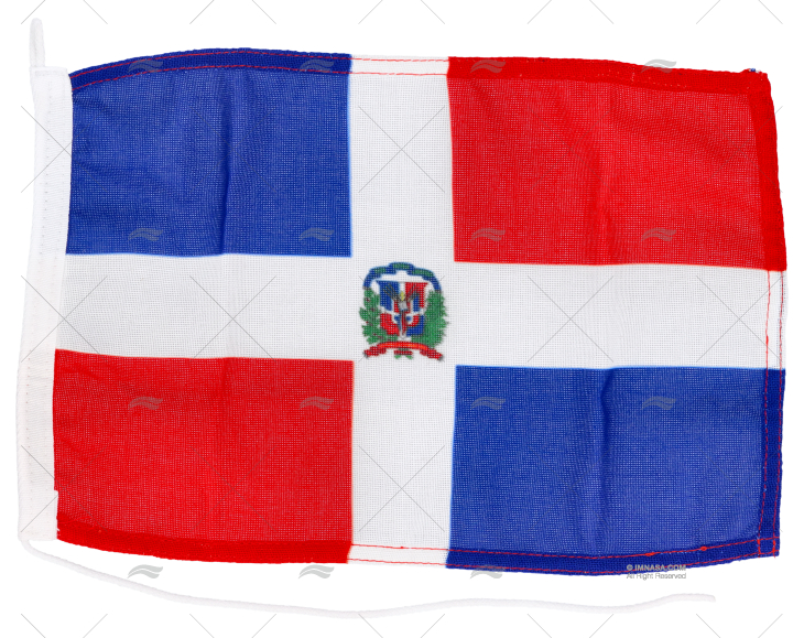 BANDIERA REPUBBLICA DOMINICANA 30x 20cm ADRIA BANDIERE