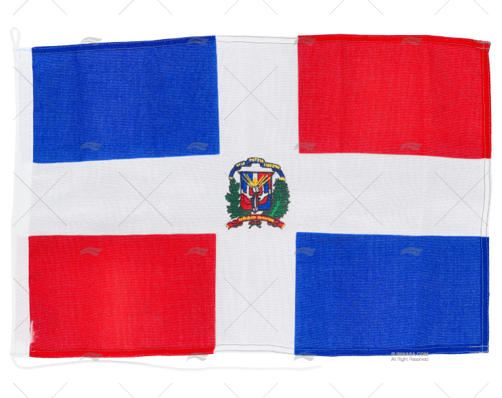 BANDIERA REPUBBLICA DOMINICANA 45x 30cm ADRIA BANDIERE