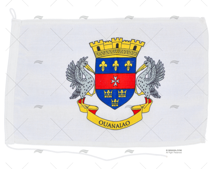 BANDIERA SAINT BARTHELEMY 30x 20cm ADRIA BANDIERE