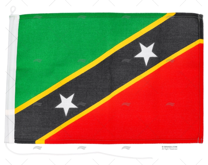BANDERA SAINT KITTS & NEVIS 30x 20cm ADRIA BANDIERE