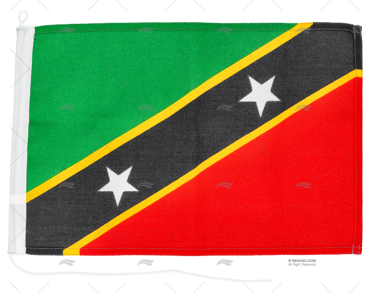 BANDERA SAINT KITTS & NEVIS 30x 20cm ADRIA BANDIERE