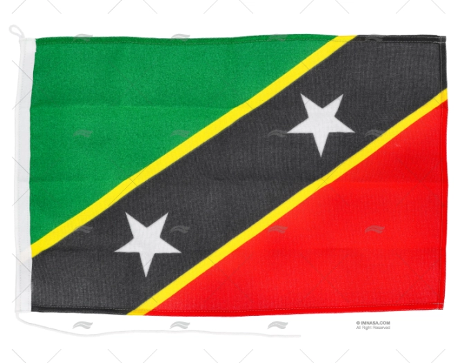 BANDEIRA SAINT KITTS & NEVIS 45x 30cm ADRIA BANDIERE