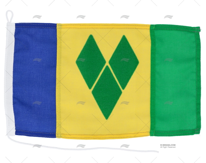 ST.VINCENT ET GRENADINES FLAG 30x20cm HQ ADRIA BANDIERE