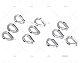 CORAÇÕES INOX 02mm (10ud)