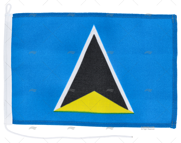 SAINTE-LUCIE FLAG 30x20cm HQ ADRIA BANDIERE