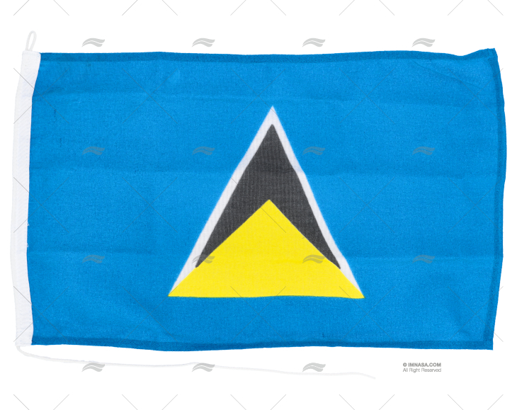 SAINTE-LUCIE FLAG 75x50cm HQ ADRIA BANDIERE