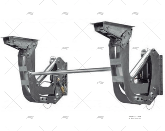 BOTE AUXILIAR PESCANTE BS JEA46 12V 600KG C/CENTRAL BESENZONI