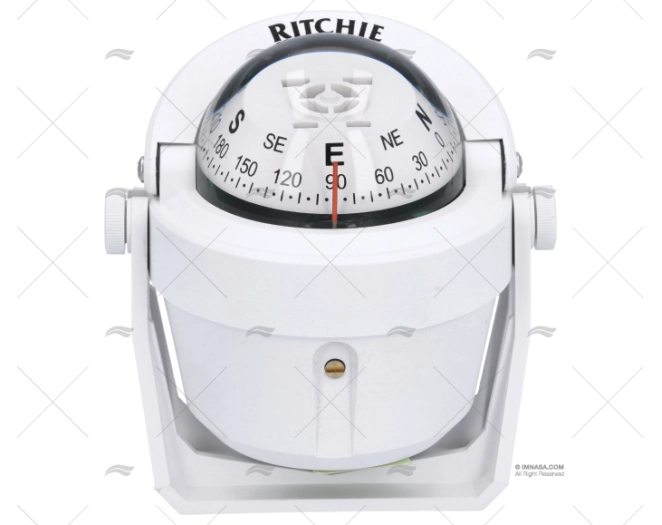 BÚSSOLA EXPLORER B-51W BRANCO RITCHIE NAVIGATION