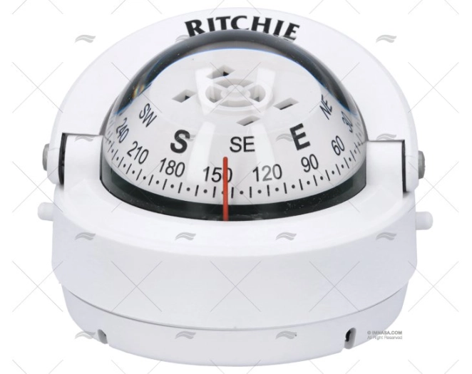 BÚSSOLA EXPLORER S-53W BRANCO RITCHIE NAVIGATION