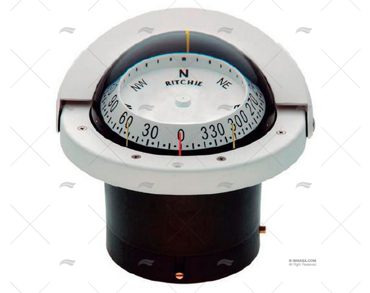 BÚSSOLA NAVIGATOR FNW-203 BRANCO RITCHIE NAVIGATION