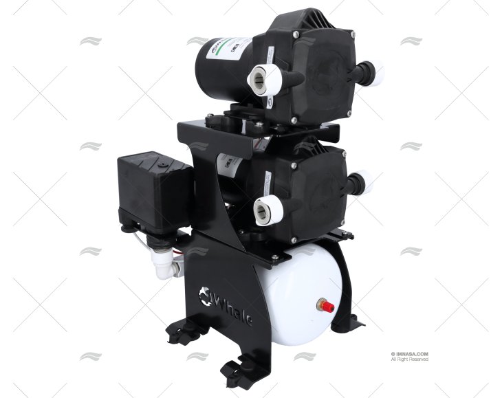 DOUBLE WATER PRESS. PUMP 24L 12V WHALE