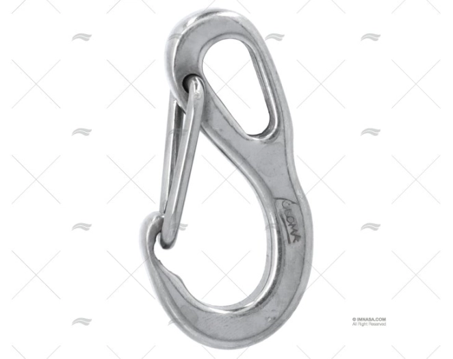 MOSCHETTONE INOX 50x9x7mm