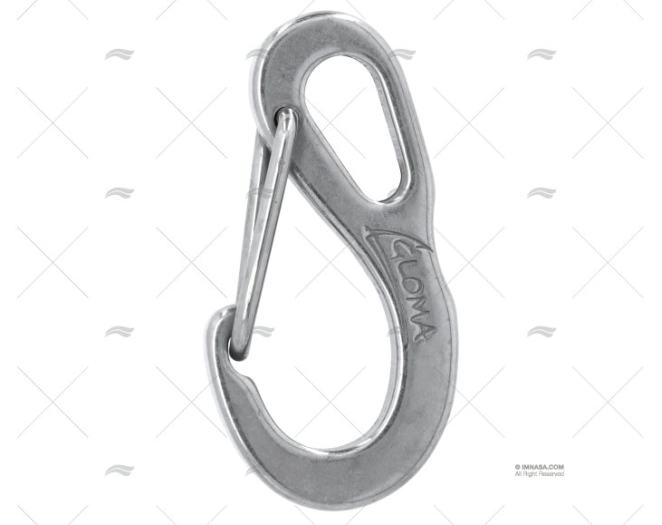 S.S. CARABINE HOOK 70x12x10mm
