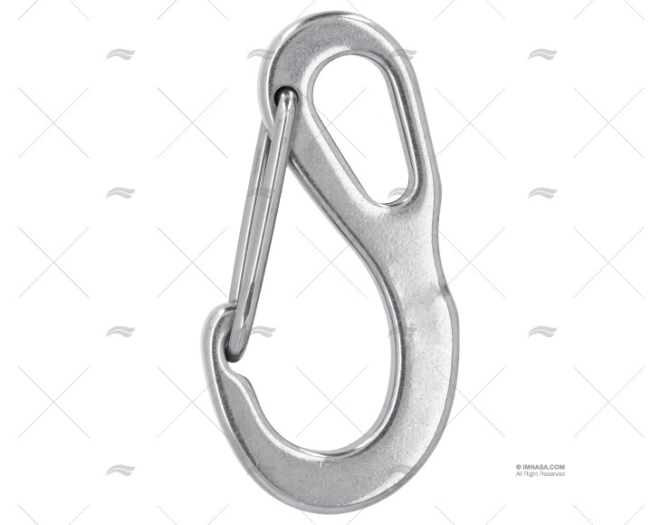 MOUSQUETON INOX 100x17x14mm